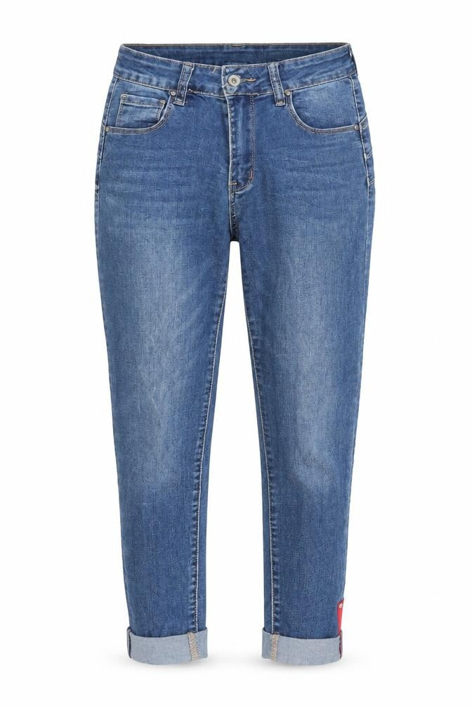Classics Womens Blue  Denim Cropped Jeans Size 24 in L25 in