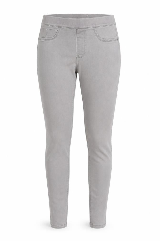 Denim Co. Womens Grey  Denim Jegging Jeans Size 8 L28 in