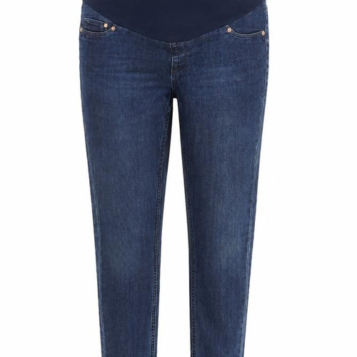 H&M Womens Blue  Denim Mom Jeans Size M L29 in