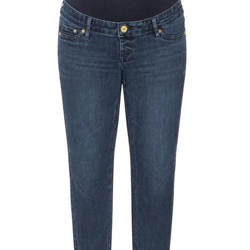 H&M Womens Blue  Denim Mom Jeans Size 8 L30 in