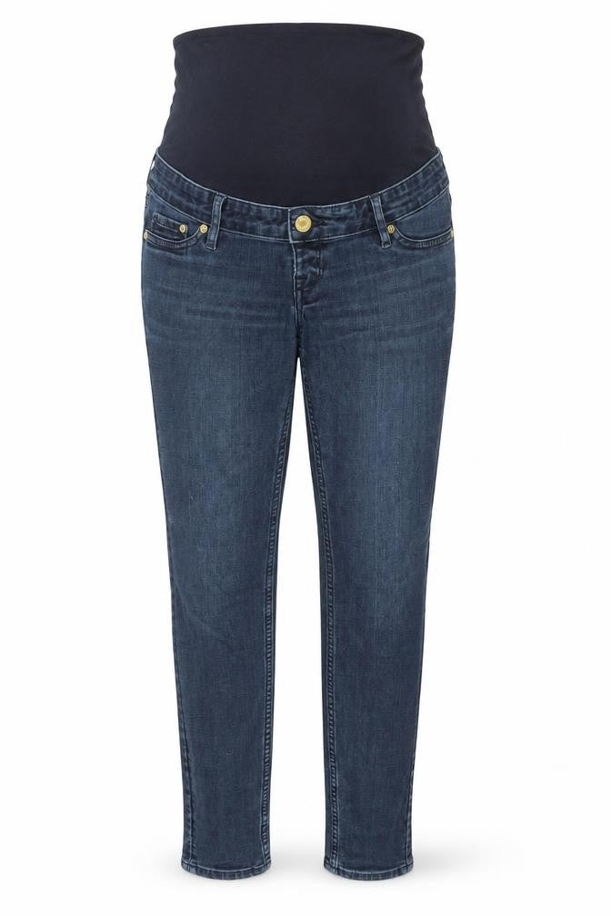 H&M Womens Blue  Denim Mom Jeans Size 8 L30 in