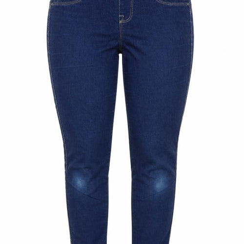 Denim Co. Womens Blue  Denim Jegging Jeans Size 8 L29 in
