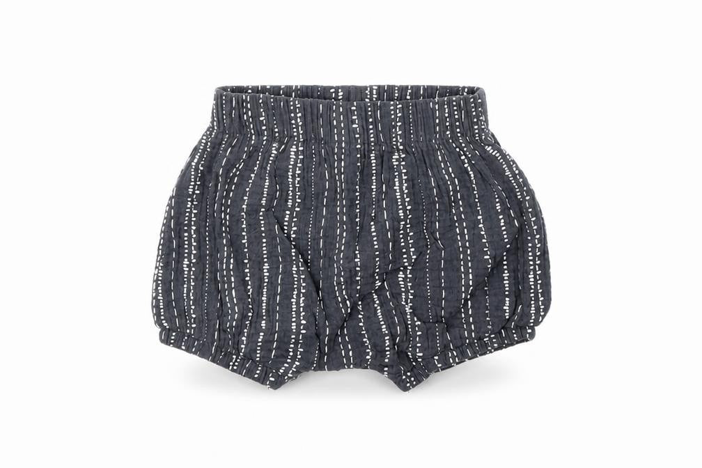 George Baby Grey Striped  Cropped Trousers Size 9 Months