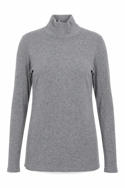 Front view of ASOS women’s grey jumper, size UK 8