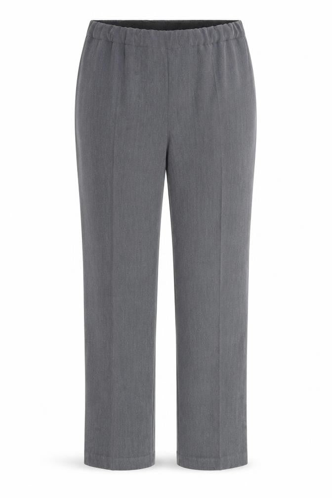 bm Collection Womens Grey   Trousers  Size 12 L22 in