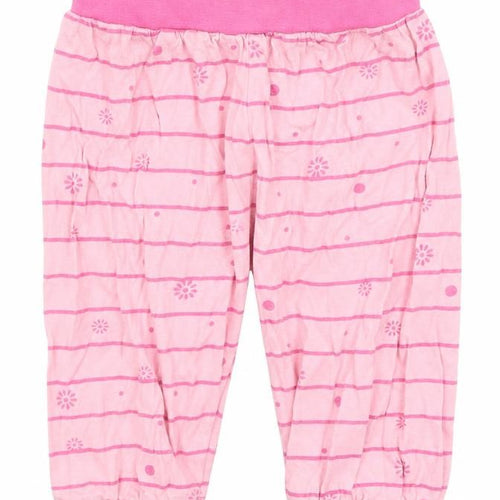 In The Night Garden Baby Pink Striped  Capri Trousers Size 12-18 Months