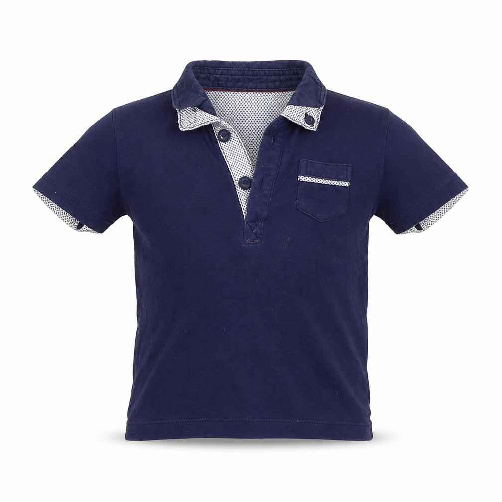 Next Baby Blue   Basic Polo Size 9-12 Months