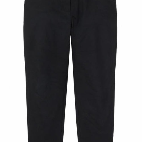Barton Womens Black   Pedal Pusher Trousers Size M L27 in