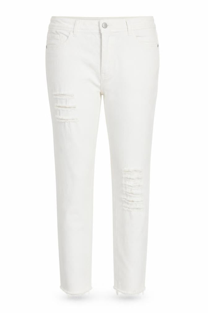 NEXT Womens White  Denim Skinny Jeans Size 12 L27 in