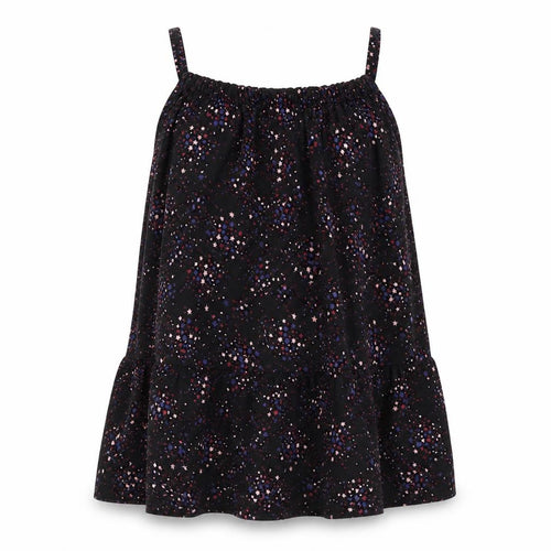 Nutmeg Girls Black   Camisole T-Shirt Size 8 Years