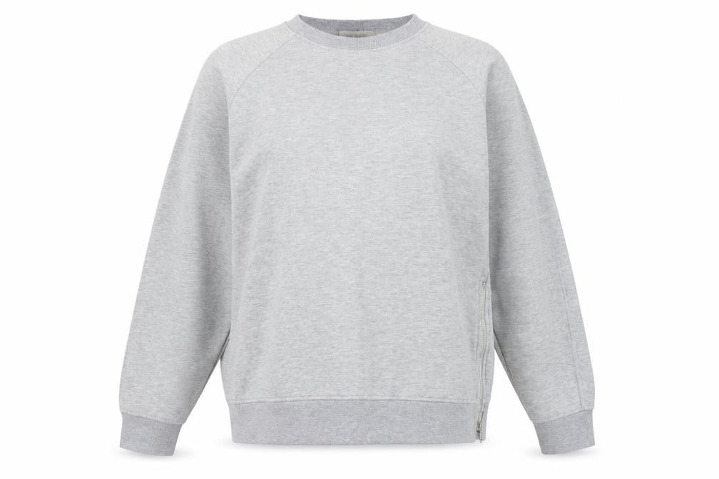 Front view of Primark women’s grey jumper, size S