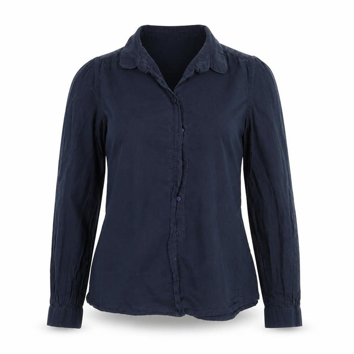 Jack Wills Womens Blue Basic Button-Up Size 8