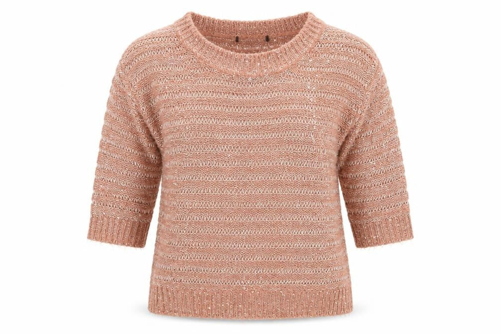Front view of George women’s pink jumper, size UK 8