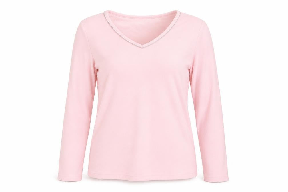 Front view of George women’s pink jumper, size UK 12