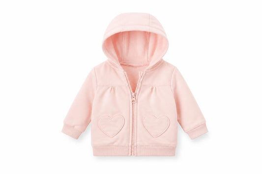 Front view of George Baby Pink Jacket, size 3-6, Months