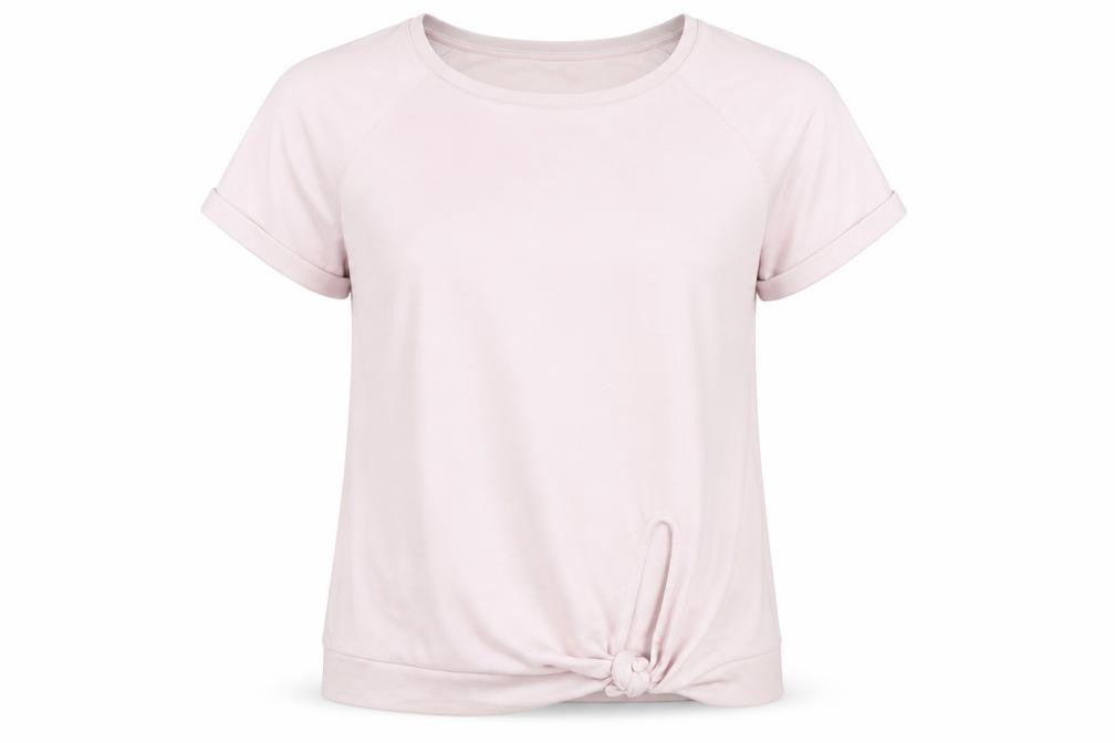 Front view of Gap women’s pink jumper, size M