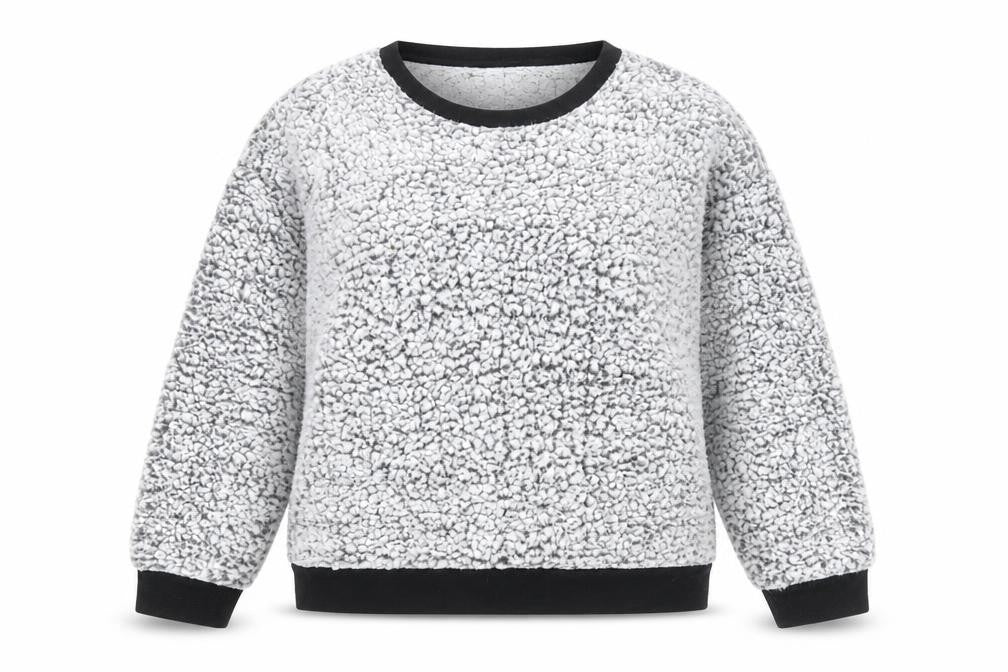 Front view of JACHS women’s grey jumper, size L