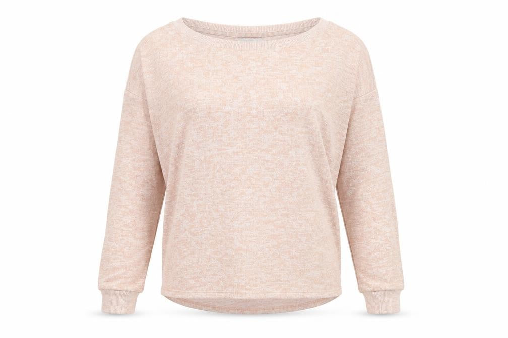 Front view of Next women’s pink basic t-shirt, size UK 6