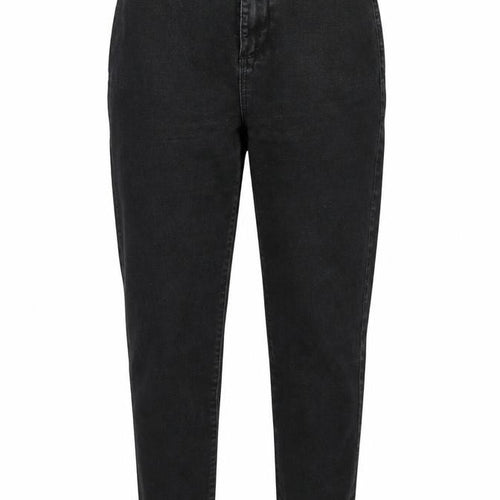 Denim Co Womens Black  Denim Tapered Jeans Size 10 L26 in