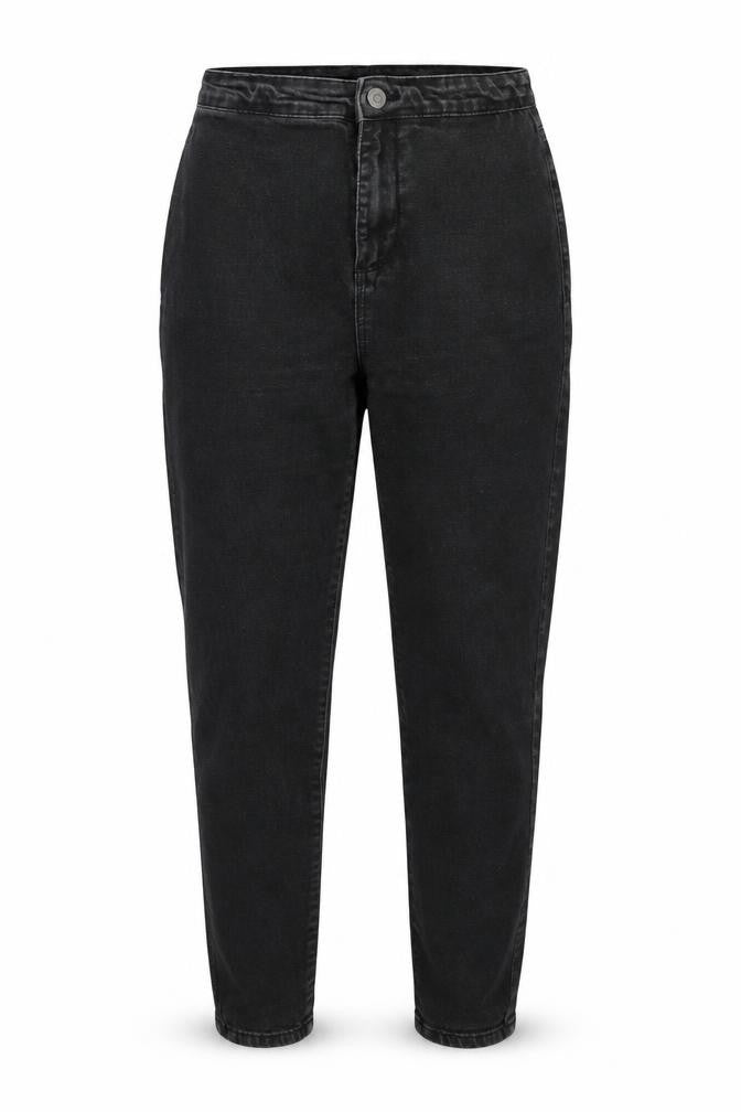 Denim Co Womens Black  Denim Tapered Jeans Size 10 L26 in