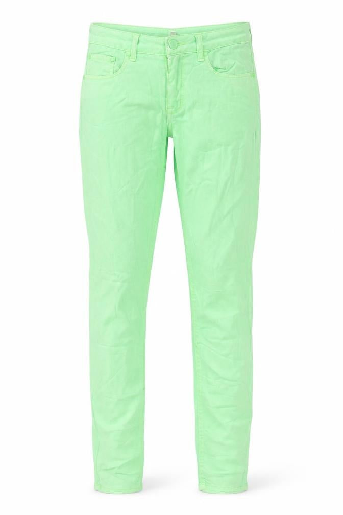 Gina Tricot Womens Green  Denim Skinny Jeans Size 12 L31 in