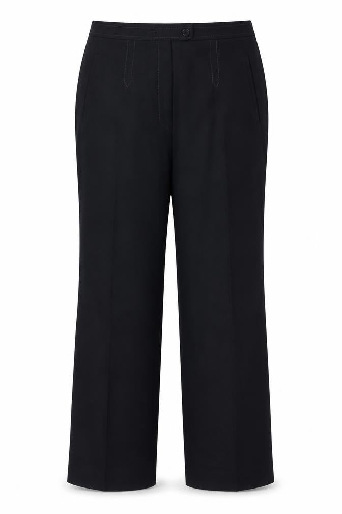 Hirsch Womens Blue   Trousers  Size 32 in L30 in