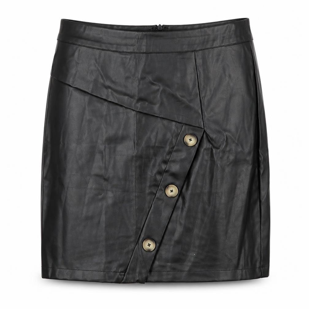 Preworn Womens Black   Straight & Pencil Skirt Size M