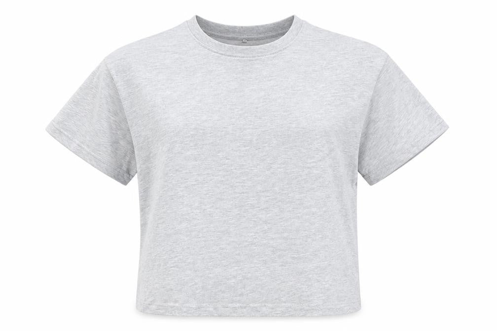 Front view of Next girls’ grey basic t-shirt, size 16, years