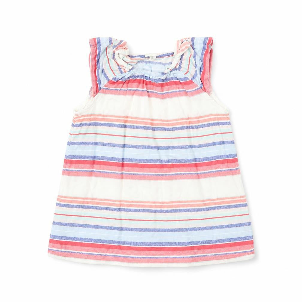 H&M Girls Multicoloured Striped  Fit & Flare  Size 2-3 Years