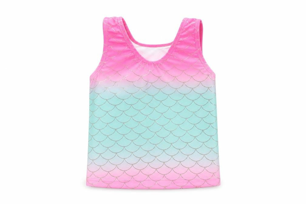 Front view of George girls’ multicoloured geometric basic t-shirt, size 2-3, years