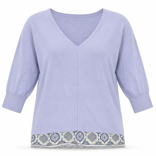 Monsoon Womens Blue  Knit Pullover Jumper Size 8