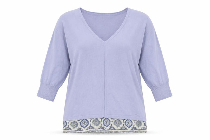 Monsoon Womens Blue Knit Pullover Jumper Size 8