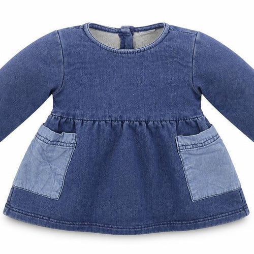 NEX Boys Blue  Jersey Skater Dress  Size 3-6 Months