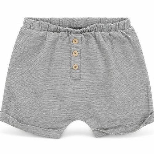 TU Baby Grey Striped Jersey Cropped Trousers Size 9-12 Months