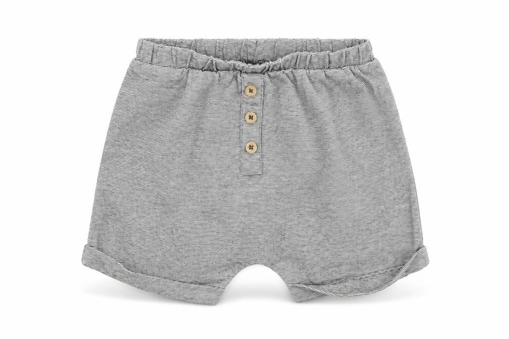 TU Baby Grey Striped Jersey Cropped Trousers Size 9-12 Months