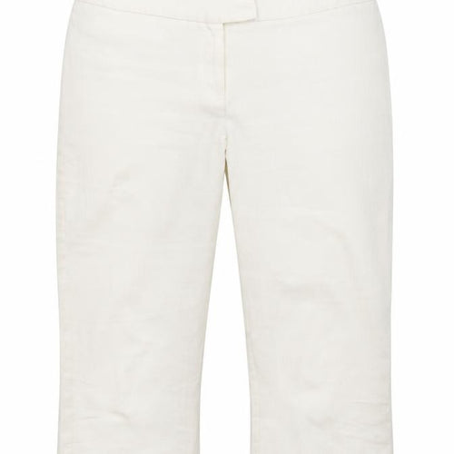 Cortelle Womens White  Denim Bermuda Shorts Size 32 in