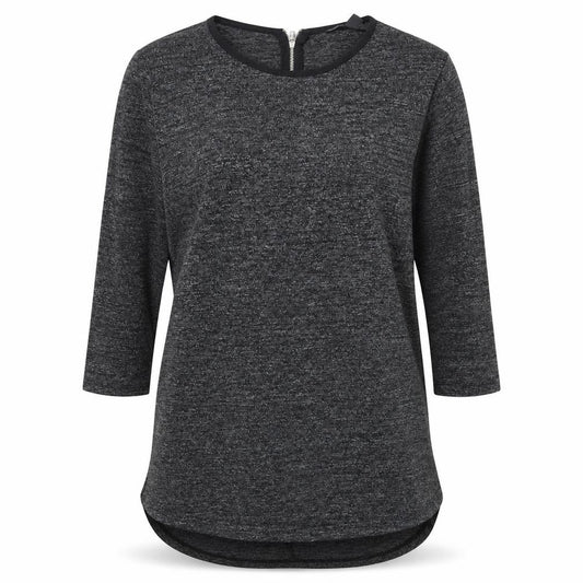 Front view of Primark women’s gold jumper, size UK 12