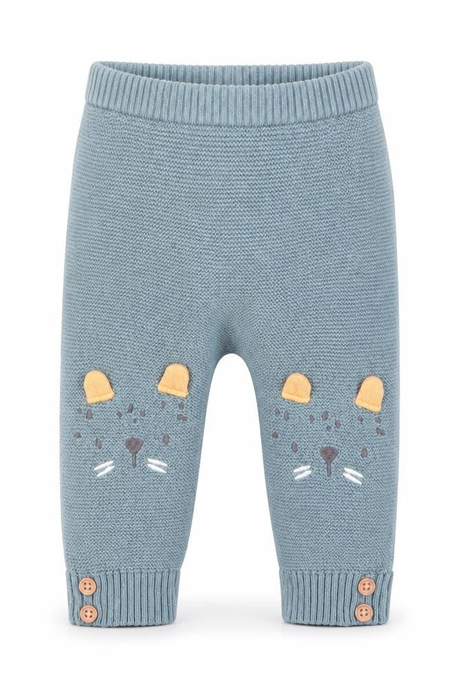 F&F Boys Green   Jogger Trousers Size 3-6 Months