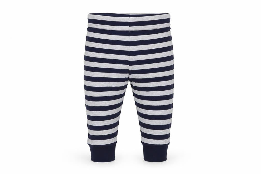 fred and flo Boys Multicoloured Striped  Babydoll Pyjama Pants Size 3-6 Months