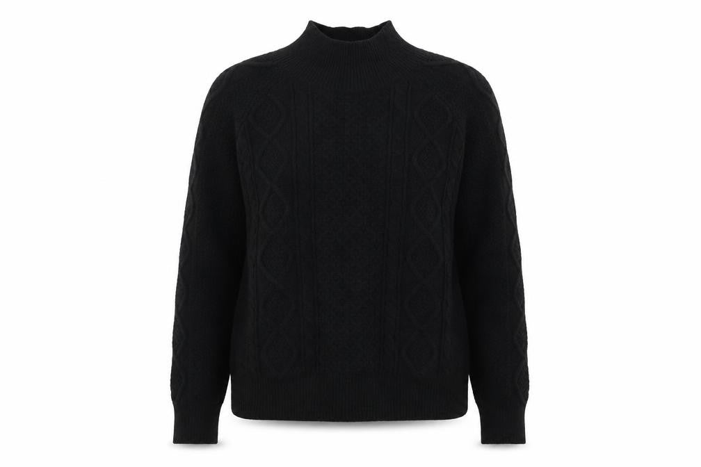 Front view of Primark women’s black jumper, size L