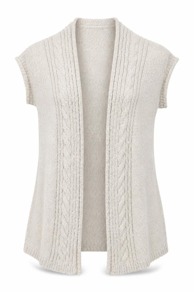 Boutique Belle Womens Beige   Cardigan Jumper Size L
