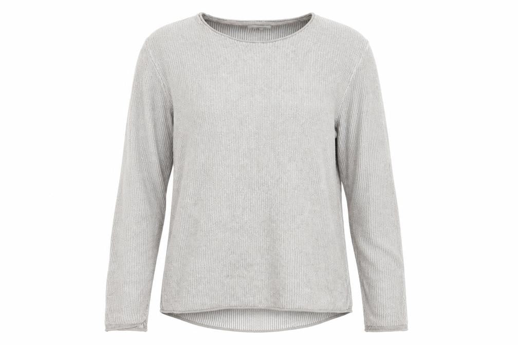 Front view of River Island women’s beige jumper, size M