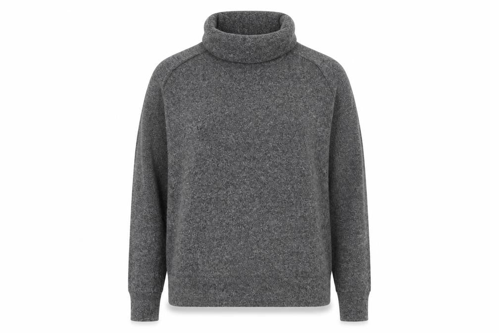 Front view of Tu women’s grey jumper, size UK 10
