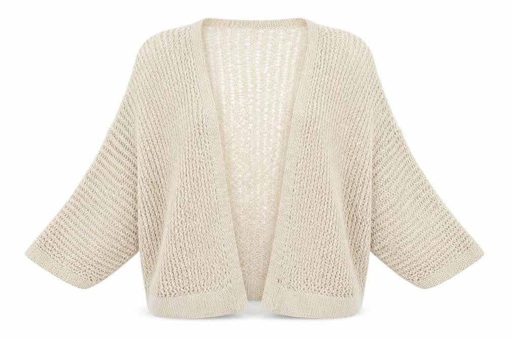 Front view of George women’s gold cape jumper, size UK 16