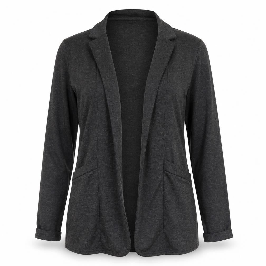 Front view of Select women’s green cardigan jumper, size UK 6