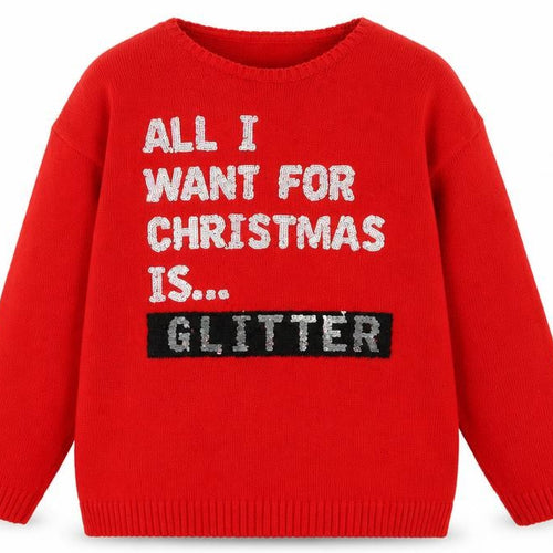 George Girls Red   Pullover Jumper Size 13-14 Years  - All I Want