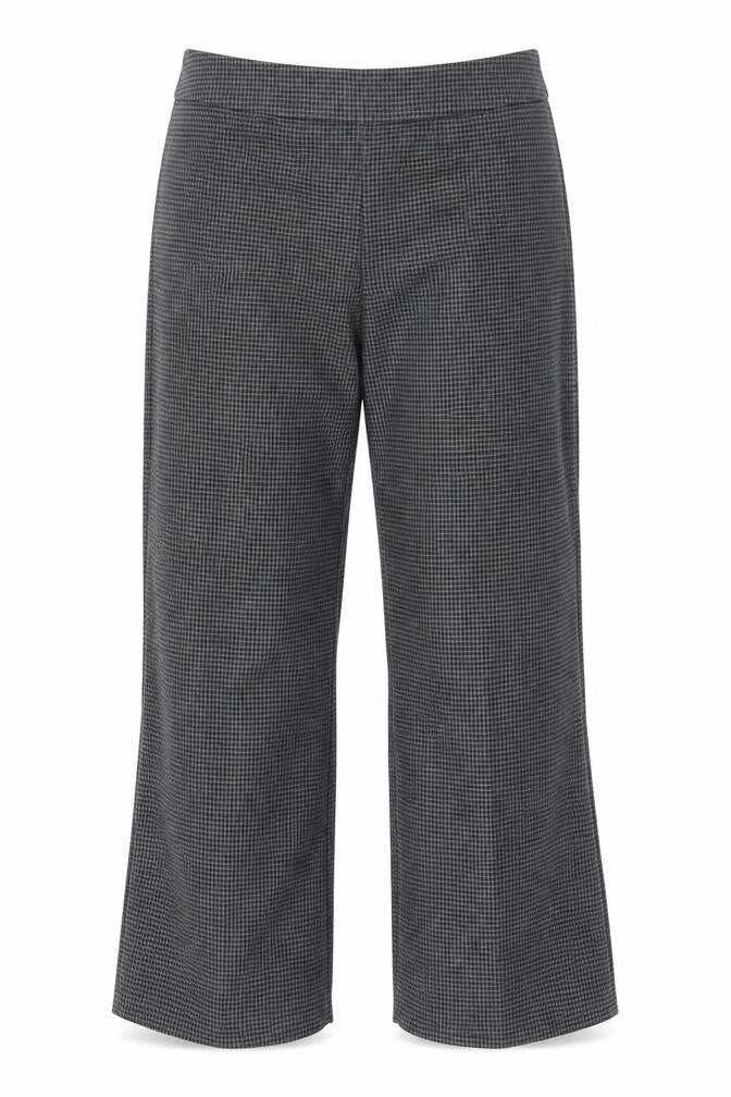 Front view of RESERVED women’s grey trousers, size UK 12, 24-inch leg