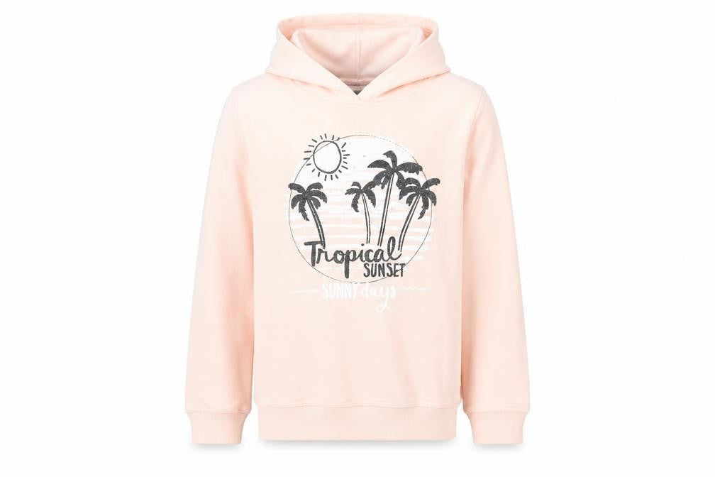 George Girls Pink   Pullover Hoodie Size 10-11 Years