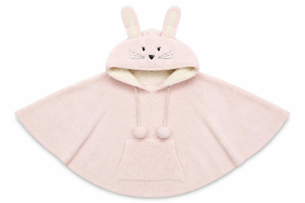 Front view of boux women’s pink shrug jumper, size M