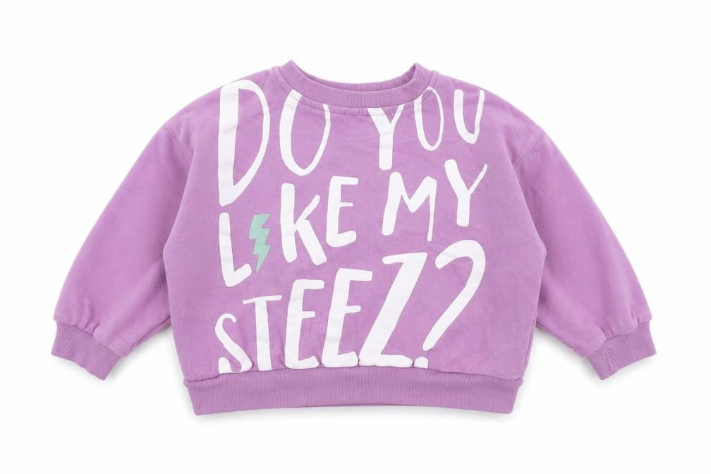 Front view of George girls’ pink jumper, size 3-4, years